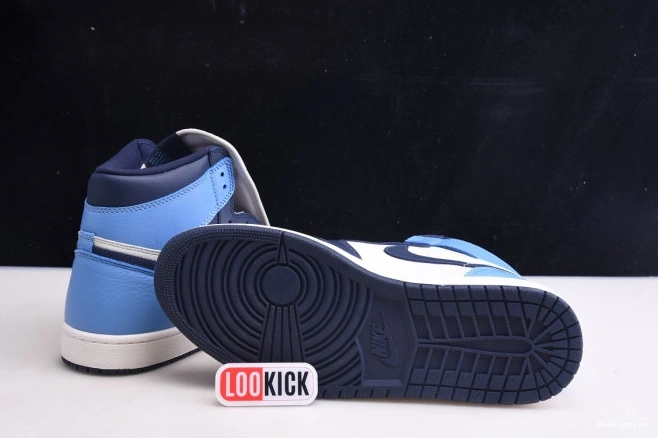 One Kick High 555088-140 Retro Jordan OG 1 Obsidian Air 0805